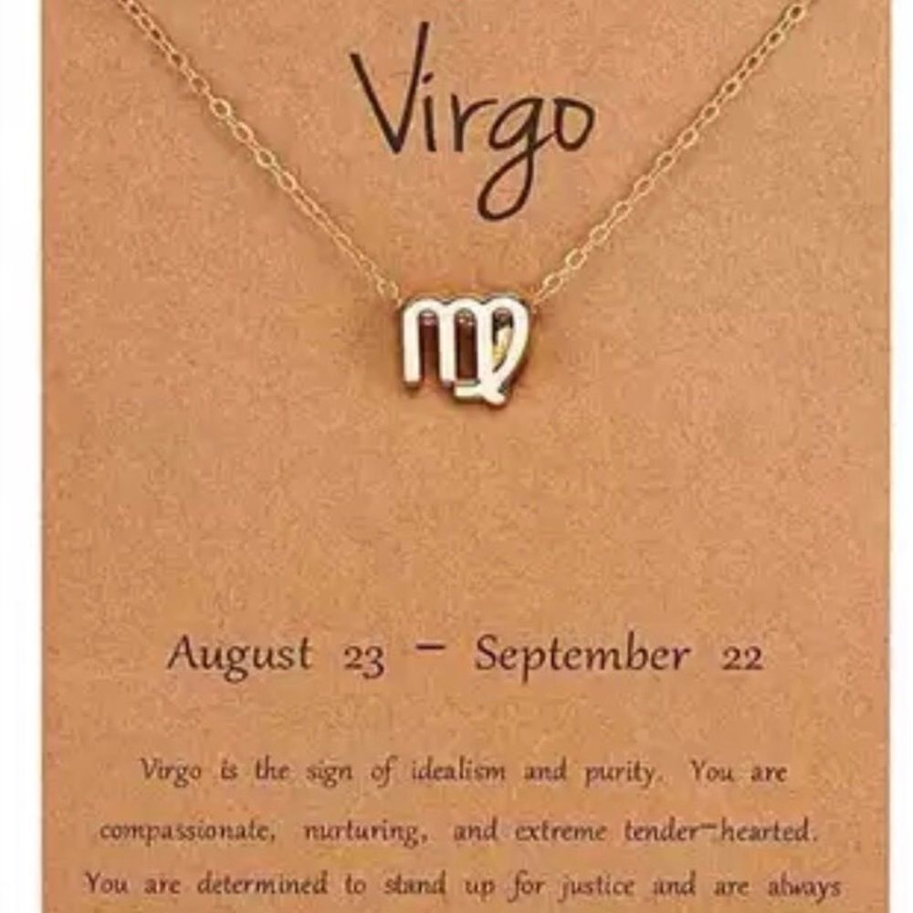 LIBRA ZODIAC NECKLACE - Picture 2 of 12